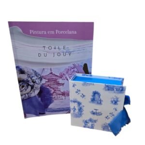 Kit de Tintas Bleu com 1 Livro de Toile Du Jouy